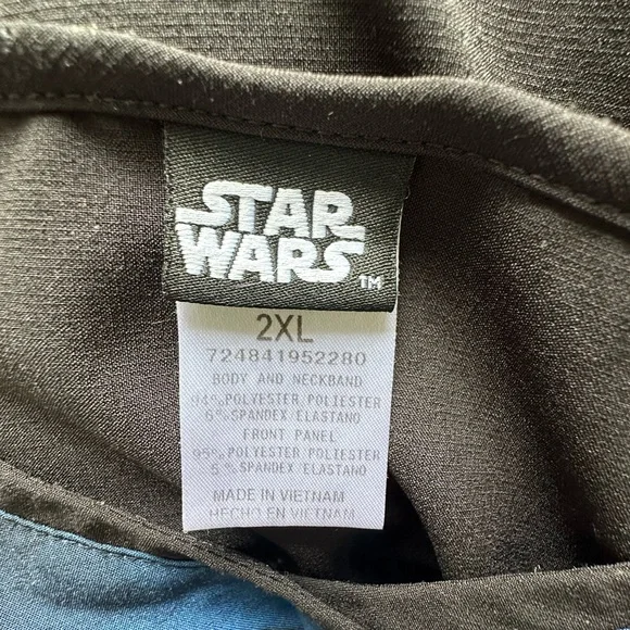 Star Wars Darth Vader Scrubs Scrub Medical Top Size 2XL - Picture 6 of 6